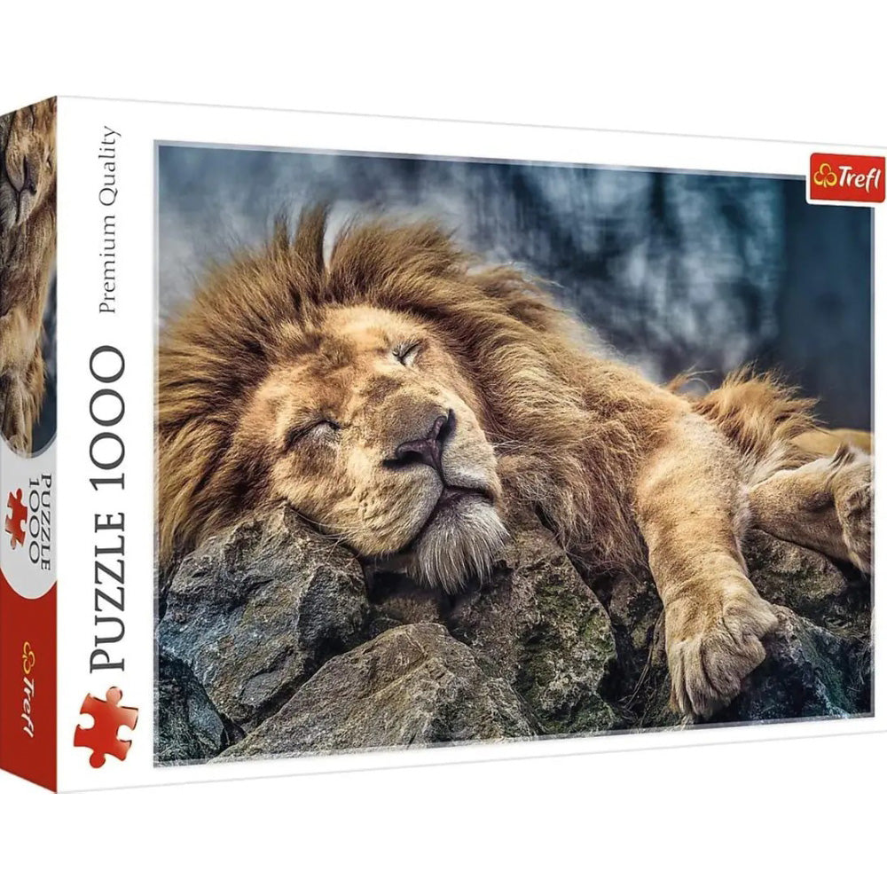 Trefl Puzzle Sleeping Lion 1000Τμχ